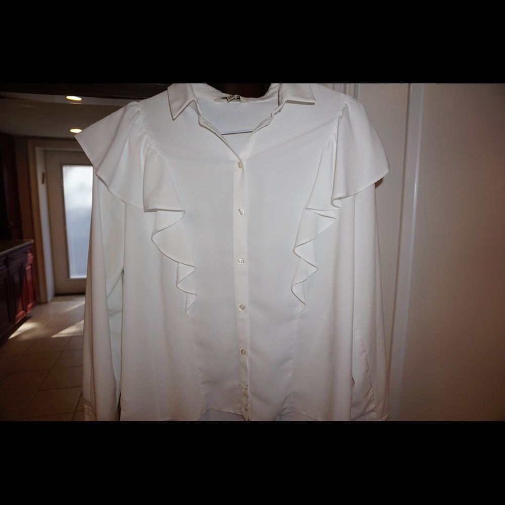 Miss Selfridge white top